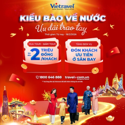 KHÁM PHÁ TẾT VIỆT NAM 2026 - ƯU ĐÃI ĐẶC BIỆT DÀNH CHO AUSSIE ✈️