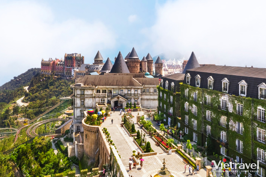 Hue – La Vang – Phong Nha – Ba Na – Hoi An – Da Nang – Thuy Xuan Incense Village – Hue Plaza – Golden Bridge