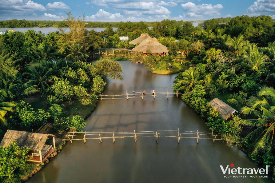 Coconut Countryside Painting – Ben Tre – Hai Van Farmland – Ba Lai River Cruise – Vam Ho Primeval Forest – Forest Bathing