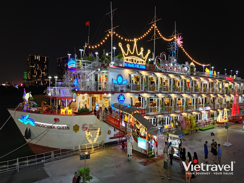 Experience Saigon by Double-Decker Bus and Enjoy an Evening on the Indochina Queen Cruise (Service Package)