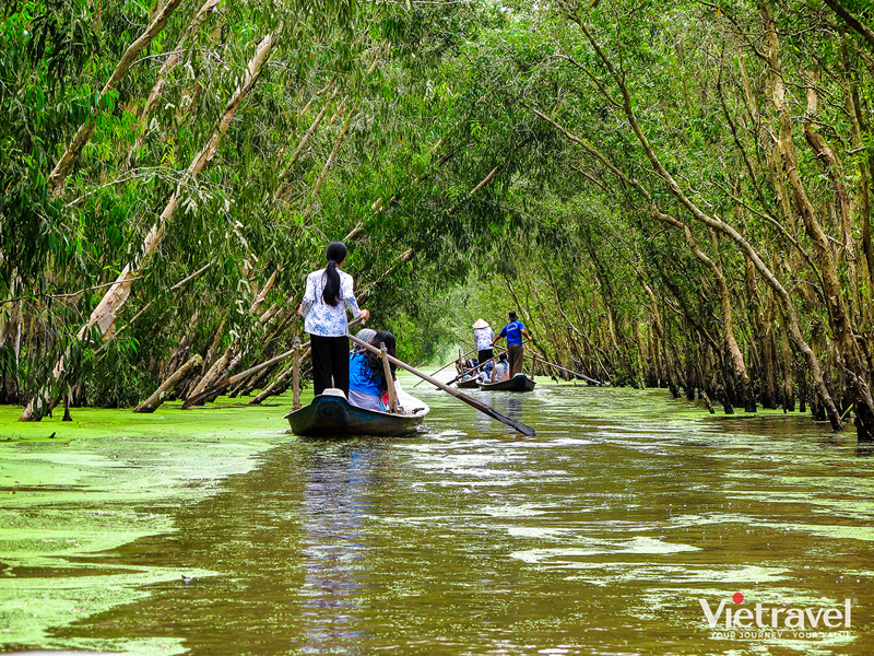 Chau Doc – Ba Chua Xu Temple – Tra Su Mangrove Forest – Ha Tien – Rach Gia – Can Tho
